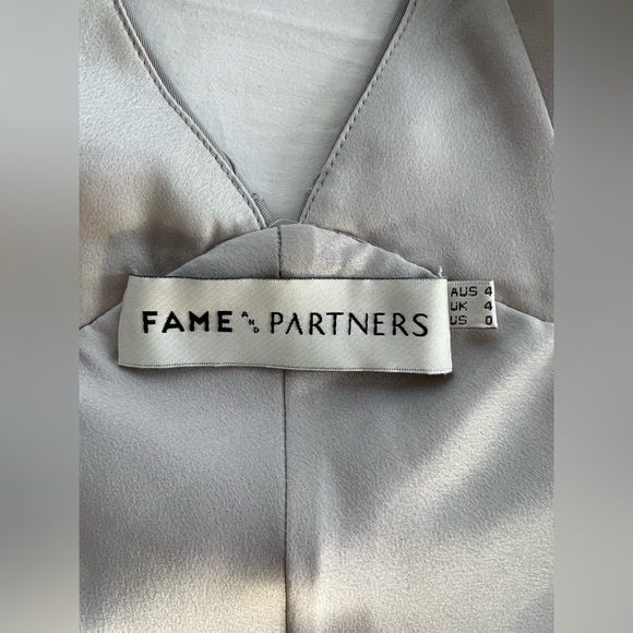 Fame and Partners blue prom, evening maxi dress, Size 0 - Picture 8 of 12